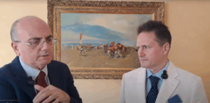 Luigi Abbate e l'avv. Ezio Bonanni