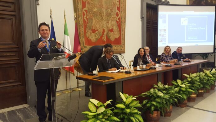 Fair play for peace parla Bonanni