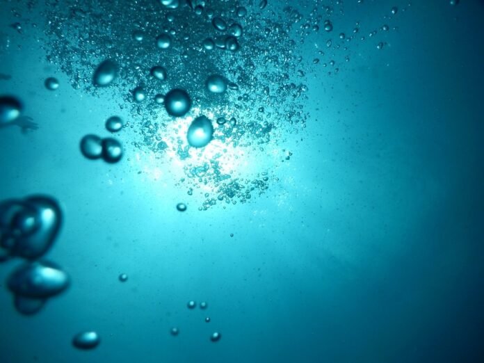 blob blob, bolle di ossigeno in mare