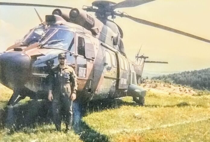 Carlo Calcagni elicottero militare