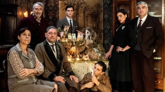 Natale, casa Cupiello, foto di famiglia