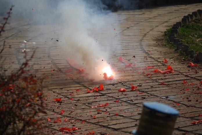 Botti a terra, capodanno