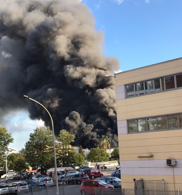 incendio ex Freddindustria Aprilia Pontina, interrogazione