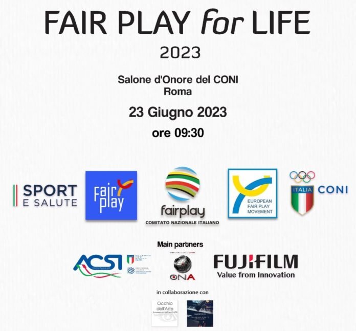 etica, locandina fair play for life
