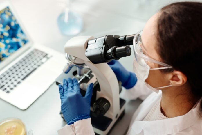 laboratorio, screening analisi del respiro mesotelioma