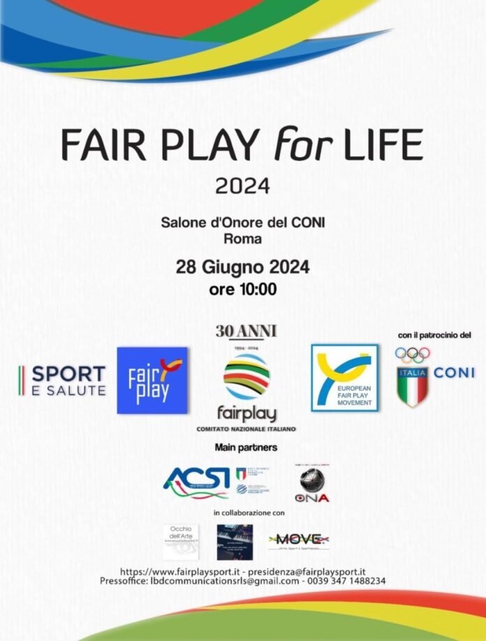 Evento CONI Fair Play