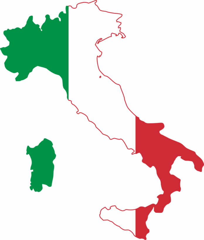 sagoma dell'Italia