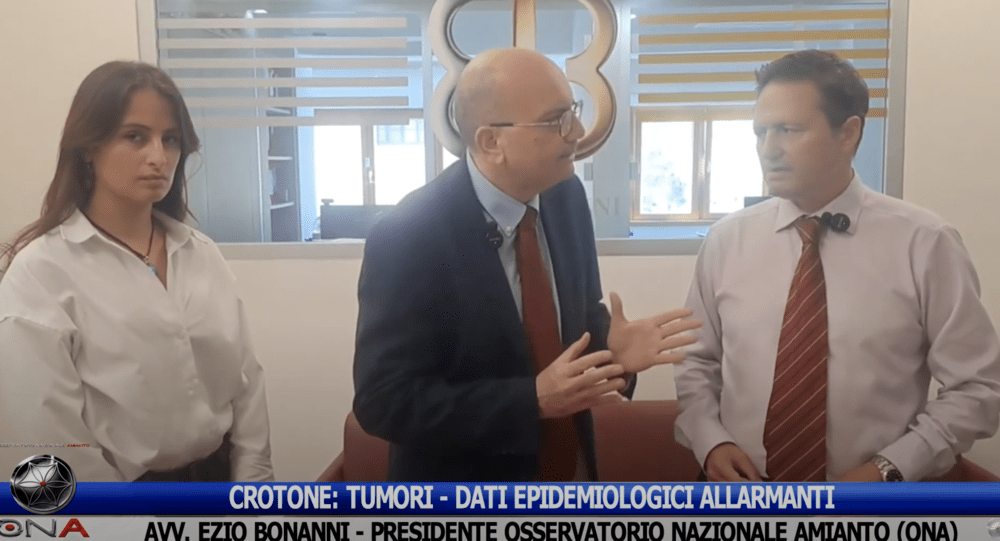 amianto, Avv. De Feo, Luigi Abbate, Avv. Ezio Bonanni, dati epidemiologici
