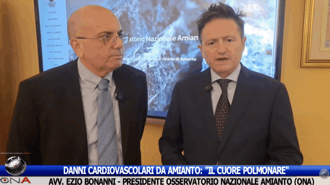 Amianto e problemi cardiovascolare, Luigi Abbate ed Ezio Bonanni