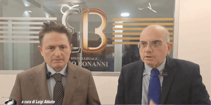 Il giornalista Luigi Abbate e Avv. Ezio Bonanni, Ex Ilva