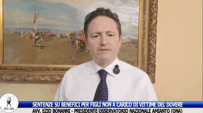 Ezio Bonanni, Osservatorio Nazionale Amianto