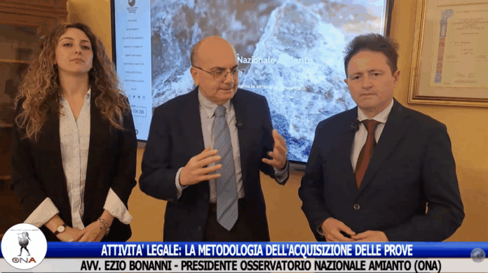 Amianto e prove, intervista all'Avv. Ezio Bonanni e Francesca Piredda