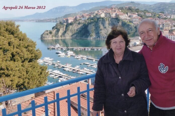 Alfonso Bergamo con la moglie Elisa Manzione