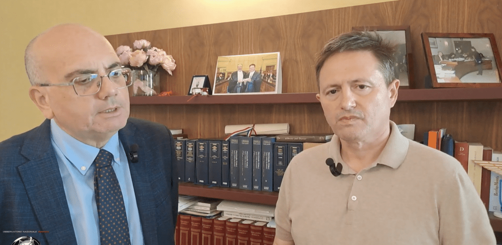 Avv. Ezio Bonanni e Luigi Abbate
