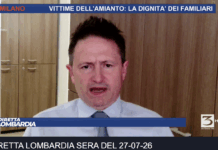 Amianto, Avv. Ezio Bonanni - intervista su Telelombardia