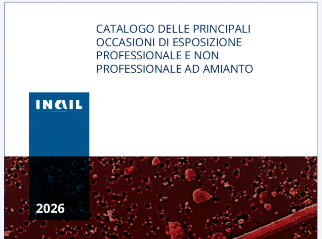 Catalogo esposizioni amianto INAIL